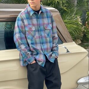 VINTAGE PENDLETON PLAID BOARD SHIRT